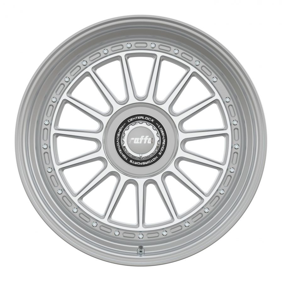 Raffa Wheels<br>RF-04 ZV Silver (19x9.5)